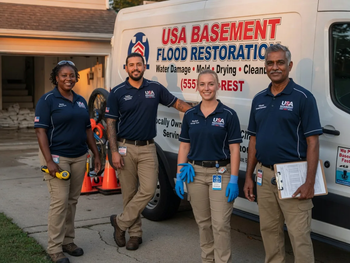 Basement Flood Cleanup company in Henderson, MI