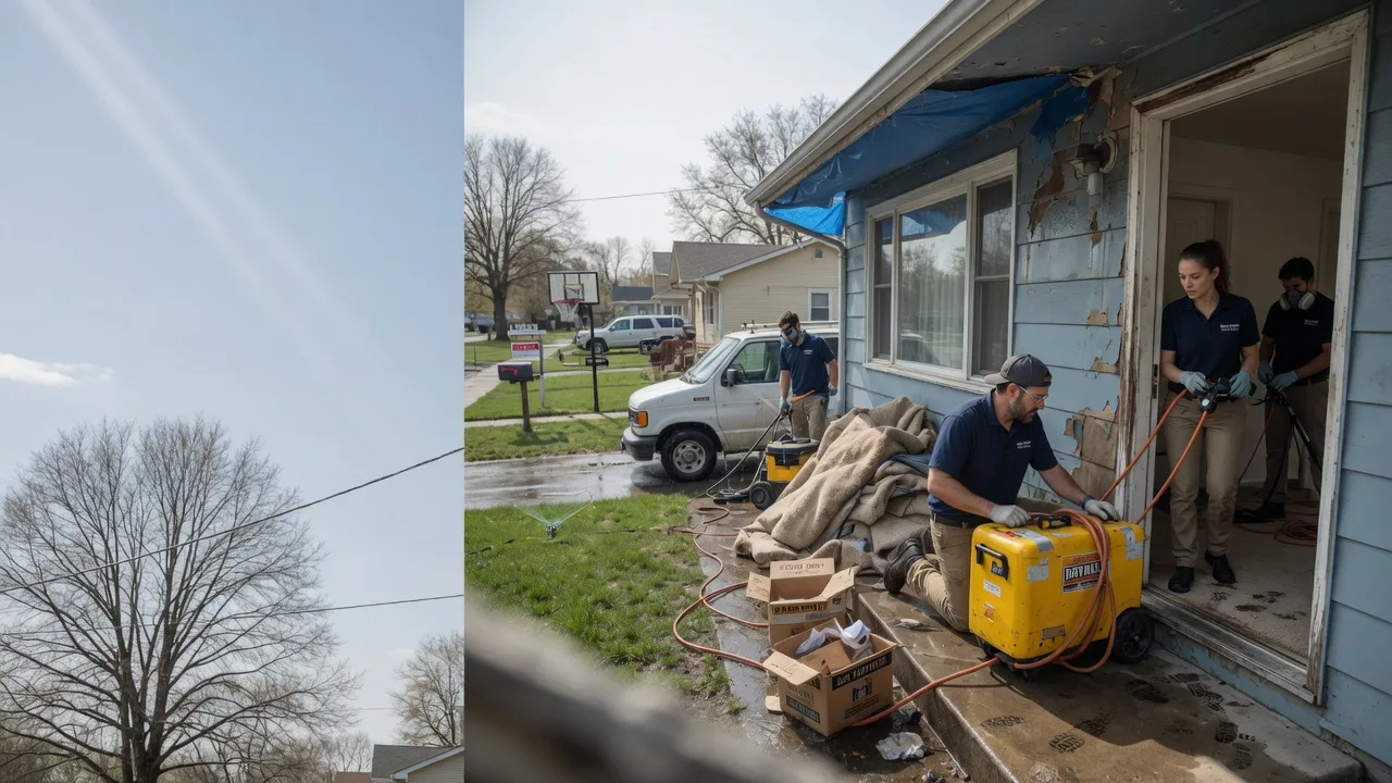 Basement Flood Cleanup in Henderson, MI near me